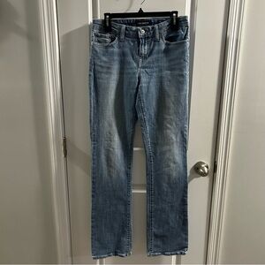 Lucky Brand Jeans Womens 8 Long Lolita Boot Solid Blue Denim